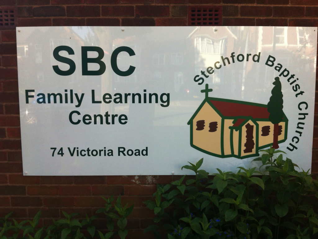 Learning Centre sign